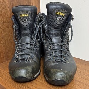 Asolo Men’s Power Matic 200 GV Evo Black Leather Hiking Boots